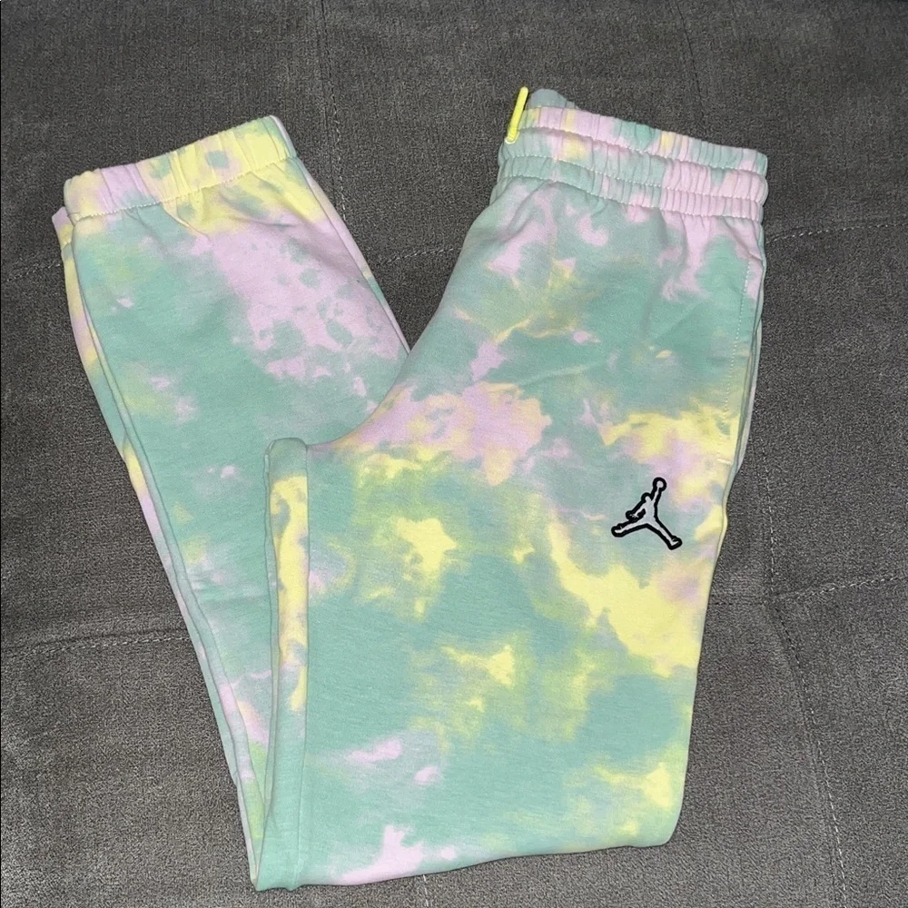 Jordan Kids Multicolor Tie-Dye Sweatpants